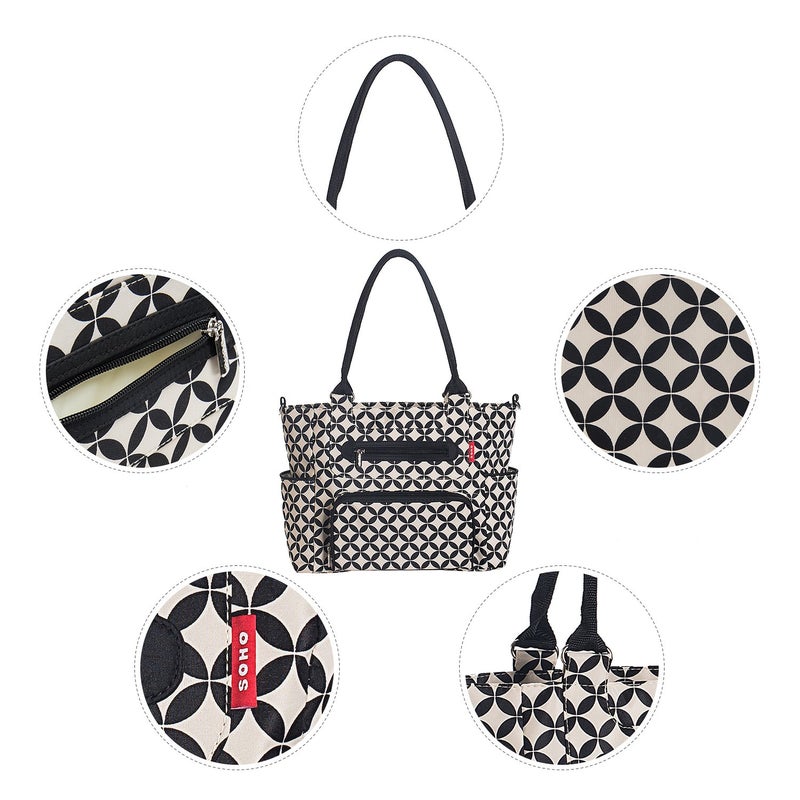 SoHo Designs SoHo Grand Central Station Diaper Bag 7Pc, Stars - Image 5